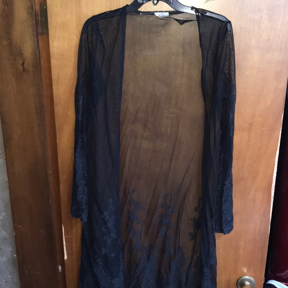 Long lace top